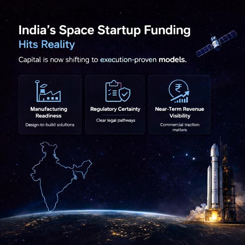 India’s Space Startup Funding Hits Reality: Execution Over Hype