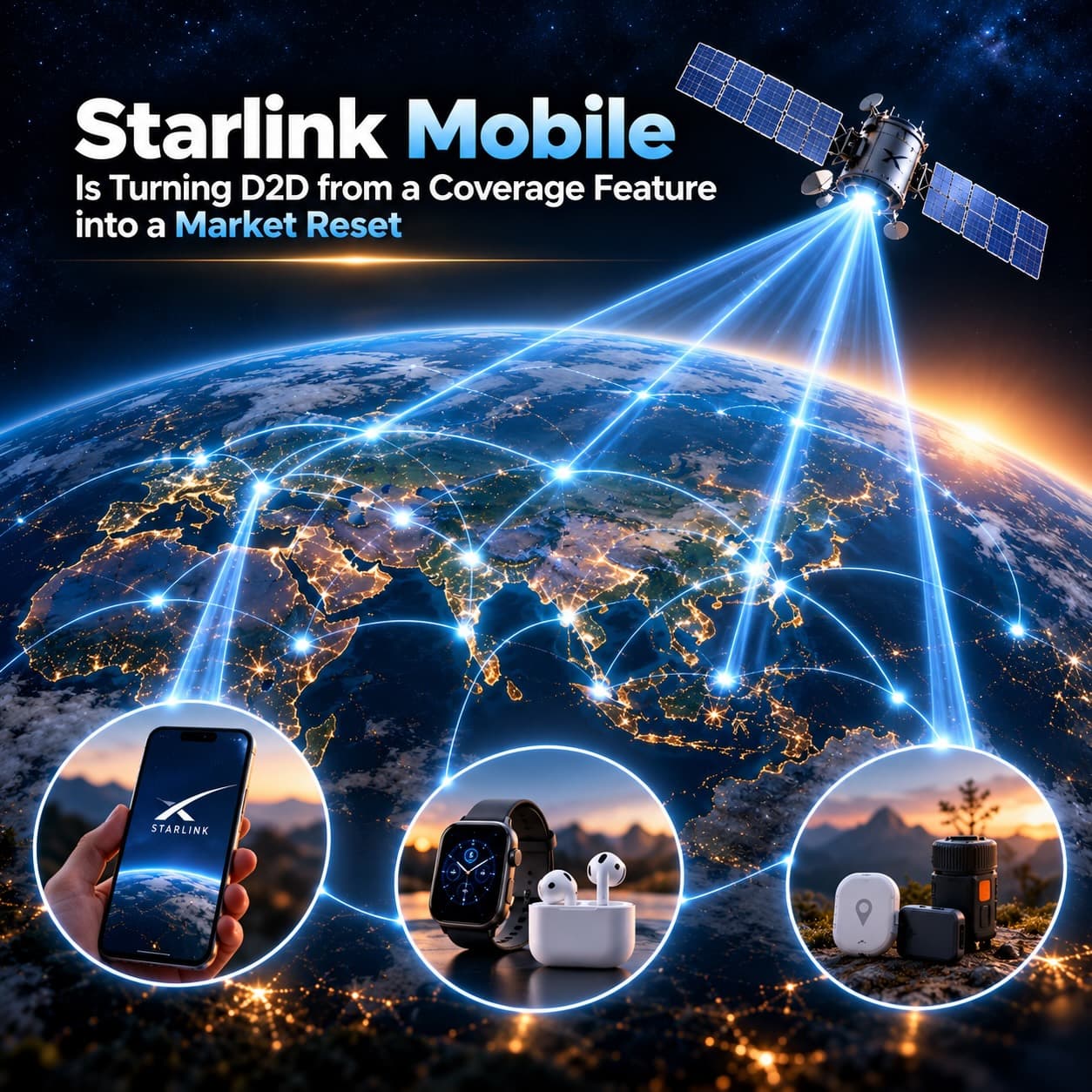 Starlink Mobile Is Turning D2D from a Coverage Feature into a Market Reset